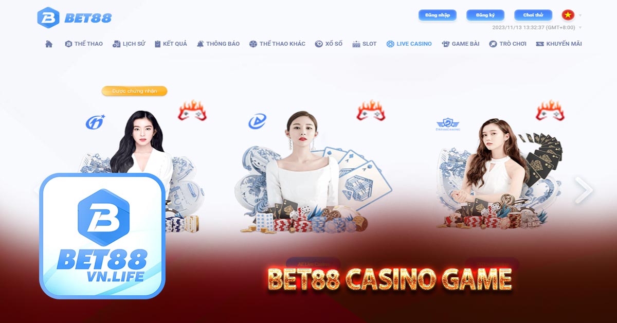 Kèo nhà cái bet88✔️ Link vào nhà cái BET88vn life nhận code 80 – 100k 6 BET88 casino game